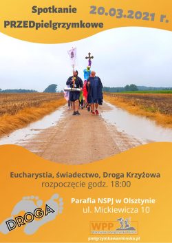 Spotkanie przedpielgrzymkowe – DROGA