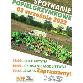 03.09- SPOTKANIE POPIELGRZYMKOWE