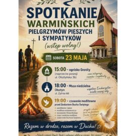 ZAPRASZAMY NA SPOTKANIE – 23 MAJ 